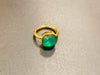 Load image into Gallery viewer,  Chalcedony Ring emerald rings for women