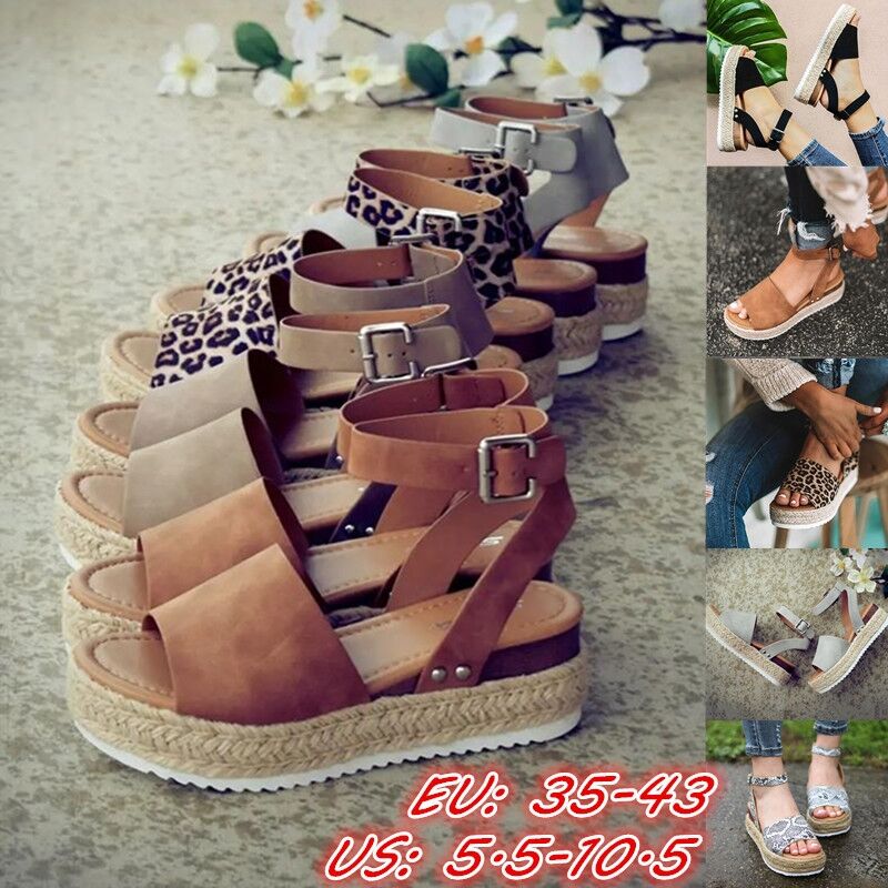 Women Sandals Soft Wedges Shoes